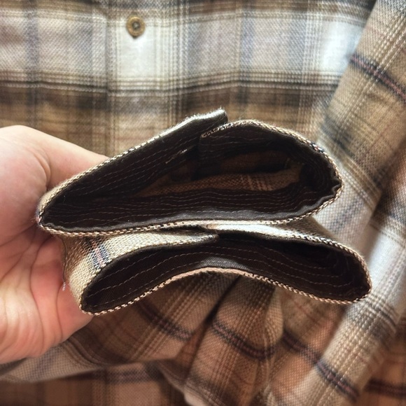 Kuhl The Law Flannel Men’s XL Shirt Grey Green Long Sleeve Button Up Outdoors - Picture 4 of 10